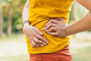 Athlete with hip pain